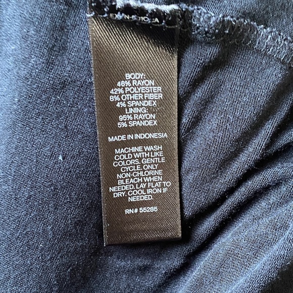 Express Women’s Navy Blue Mini Dress Size M - Picture 4 of 5